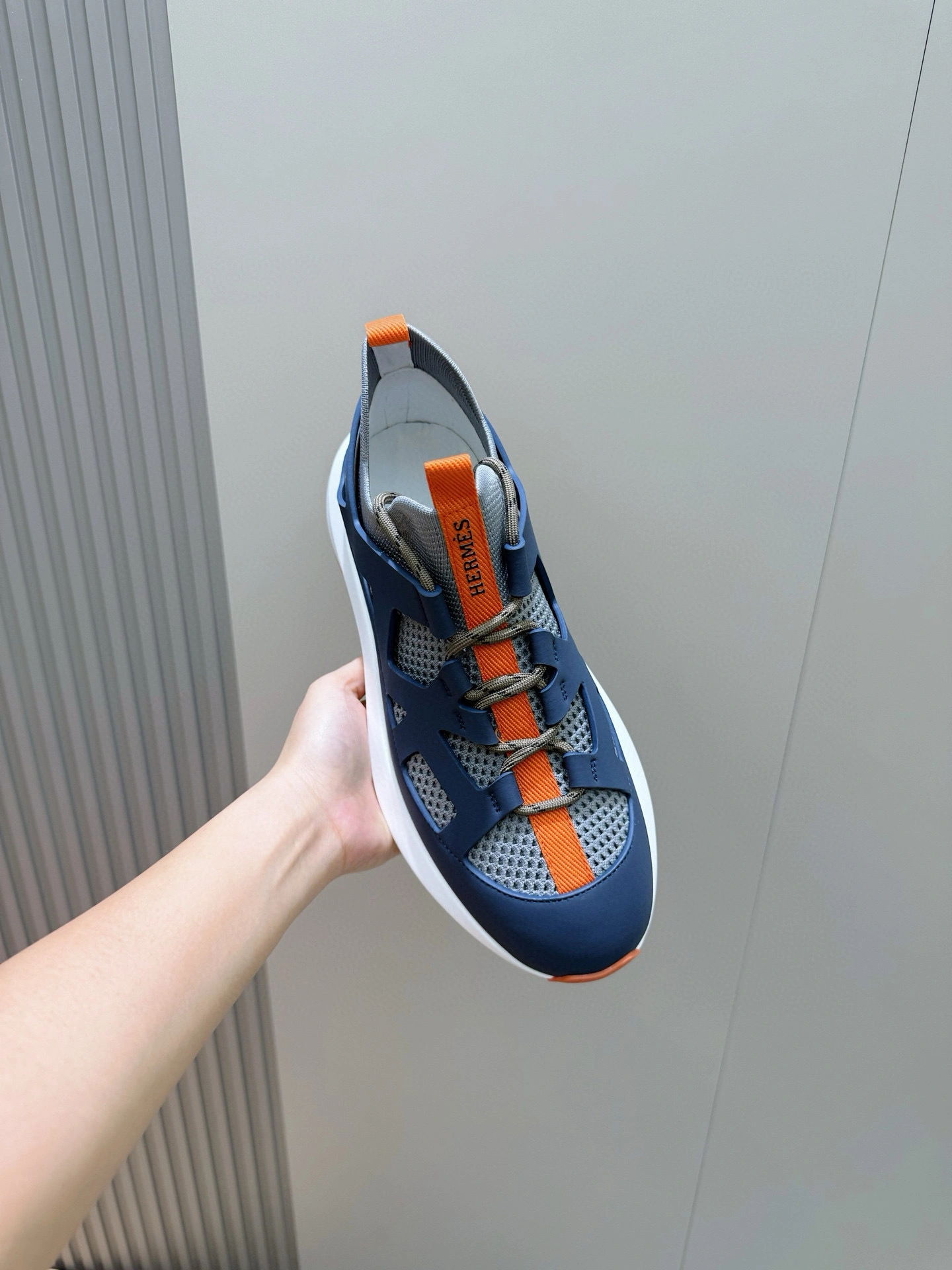 OOBB-- H5r75s Katana Calfskin Thick soles：4.3CM item:E-X230F2666